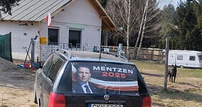 Konfederacja w regionie: Spalone samochody wolontariusza kampanii Mentzen2025-42139