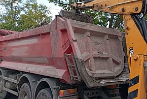 Kruszwica: Wywrotka przeładowana o ponad 10 ton-42461