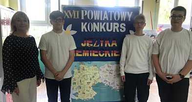 Uczniowie SP nr 1 w Kruszwicy w finale konkursu z Języka Niemieckiego-42919