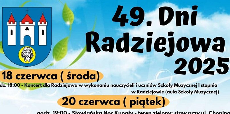 49. Dni Radziejowa już za chwilę. Co w programie? - 43018
