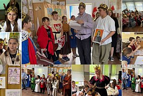 Piątoklasiści ożywili historię – średniowiecze w Sławsku Wielkim [ZDJĘCIA]-43049