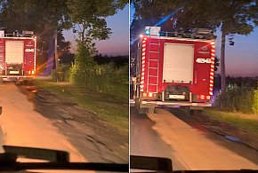Z ostatniej chwili: Usuwanie substancji ropopochodnej na drodze do Szarleja-43465