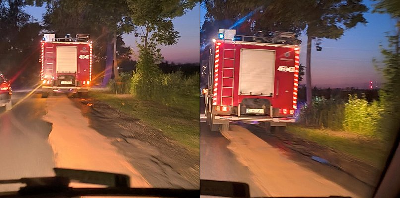 Z ostatniej chwili: Usuwanie substancji ropopochodnej na drodze do Szarleja - 43465