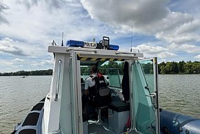 Kruszwiccy policjanci działali na wodzie-43587