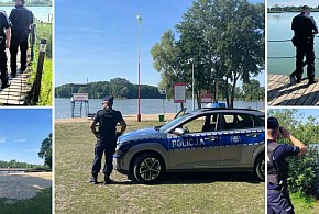 Policja z patrolami nad wodą. Wzmożone kontrole m.in. nad Gopłem [GALERIA]-43737