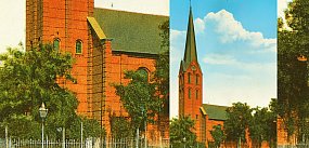 Historia jednego zdjęcia: Widok na kościół ewangelicki 