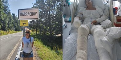 REGION: Stanęła w płomieniach na oczach tłumu. Ania wal-44824