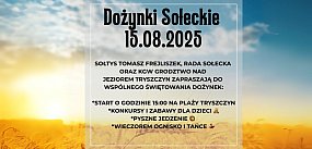Jutro dożynki świętuje Sołectwo Grodztwo 