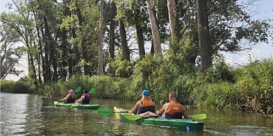 Z Kobylnik do Inowrocławia kajakiem w ramach Wakacyjnego Spływu-44906