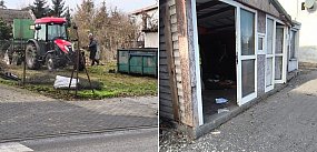 Brzydkie "budy" przy Rynku w Kruszwicy w końcu znikają