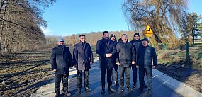 Zakończono odbiór przebudowy drogi gminnej w Mietlicy