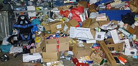 Świąteczne odpady na osiedlu Zagople. Radna pyta o real