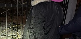 Ślady na śniegu doprowadziły policjantów do włamywacza!