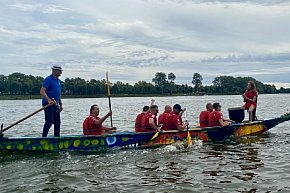 Nadgoplańskie WOPR Kruszwica wzięło udział mistrzostwach smoczych łodzi-5754