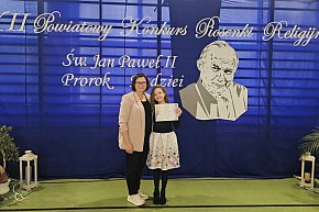 Sukces uczennicy Szkoły Podstawowej nr 1 w powiatowym konkursie-5957
