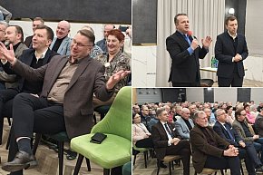 Rozpoczęło się spotkanie z byłym ministrem edukacji Przemysławem Czarnkiem [VIDEO]-6242