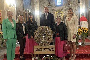 Msza Dożynkowa w Kolegiacie za Sołectwo Grodztwo-45707