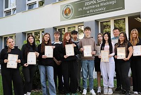 W Zespole Szkół w Kruszwicy z egzaminów są zadowoleni-45825