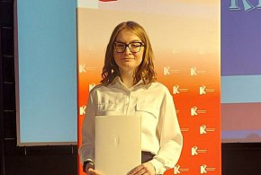 Stypendium Prezesa Rady Ministrów dla uczennicy ZSO w Kruszwicy-47405