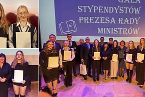 Gala Stypendystów: Wyróżnienia dla uczennic ZS im. Kazimierza Wielkiego-47408