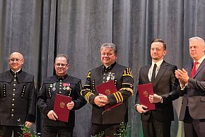 Jerzy Gawęda z tytułem Generalnego Honorowego Dyrektora Górniczego-48060