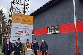 Witowice: Odbył sie odbiór prac remontowych remizy OSP-48297