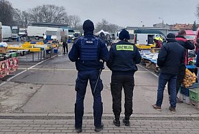 Kontrole służb na targowiskach i giełdach towarowych-48381