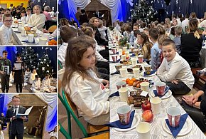 „W drodze do Betlejem” : Szkolne spotkanie wigilijne w Sławsku Wielkim-48429