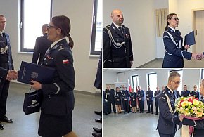 Szef kruszwickiego komisariatu awansował do komendy w Inowrocławiu-49048