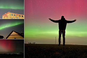 Piękna zorza polarna. Czytelnicy portalu chwycili za aparaty. Zobaczcie efekty!-49291
