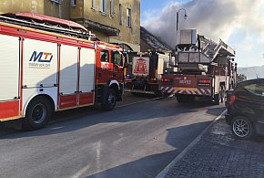 Pożar zniszczył sklep. Właścicielka dziękuje za pomoc i wsparcie