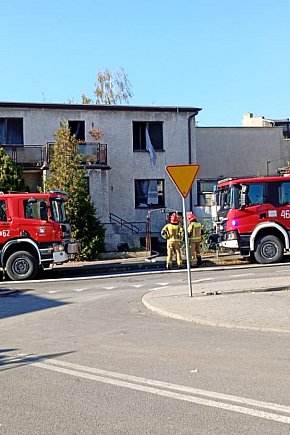 Pożar w centrum Kruszwicy. Na Starym Rynku interweniowała straż [ZDJĘCIA]-5895