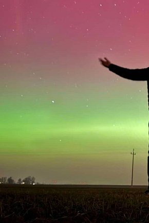 Piękna zorza polarna. Czytelnicy portalu chwycili za aparaty. Zobaczcie efekty!-6245