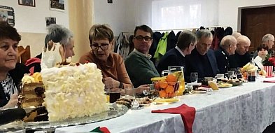 Noworoczne spotkanie mieszkańców w Ostrówku nad Gopłem