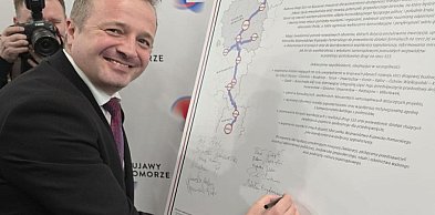 Burmistrz Kruszwicy podpisał deklarację o współpracy na rzecz budowy S15