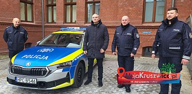 Nowy radiowóz dla policjantów wydziału patrolowo-interwencyjnego