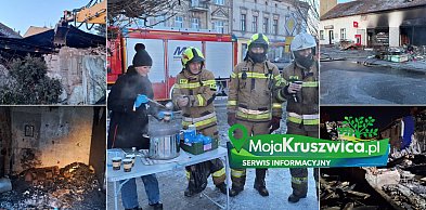 Pracowita interwencja dla strażaków. Pomagali mieszkańcy