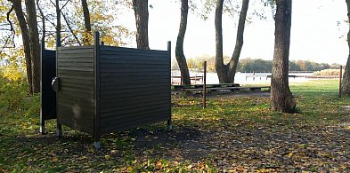 Nowa przebieralnia dla morsów na plaży „Dzikus” w Kruszwicy-46898