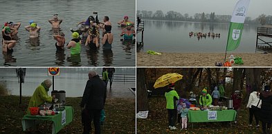 „Strasznie fajne wejście” – halloweenowe morsowanie w Kruszwicy! [FOTO]-46994