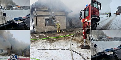 Trwa akcja i pomoc dla pogorzelców w miejscowości Sukowy [SZCZEGÓŁY]-47877