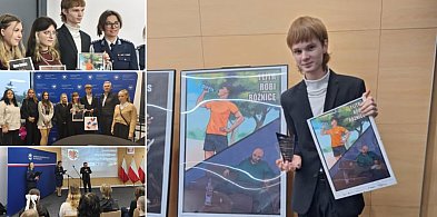 Szymon Migdalski z wyróżnieniem w konkursie „Plakat! Akcja! Reakcja!”-48051