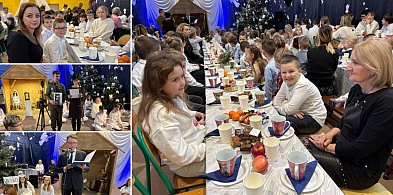 „W drodze do Betlejem” : Szkolne spotkanie wigilijne w Sławsku Wielkim-48429