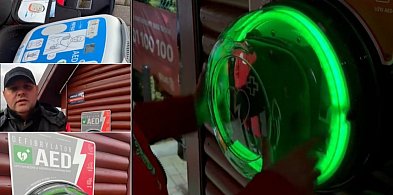 Nadgoplańskie WOPR Kruszwica: Uruchomiono pierwszy w mieście defibrylator AED-48727