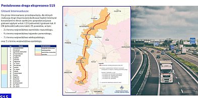 Koncepcja przebiegu S-15 w dokumentach Urzędu Marszałkowskiego. Jak to wygląda?
