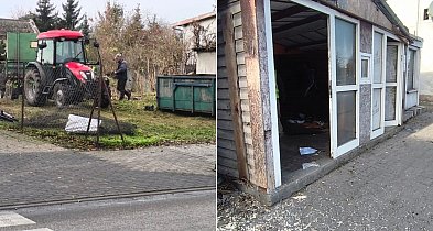 Brzydkie "budy" przy Rynku w Kruszwicy w końcu znikają-47426