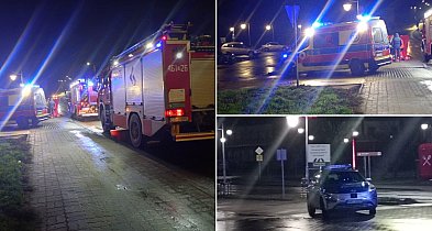 Służby na Zamkowej. Nocna interwencja w centrum Kruszwicy-48246