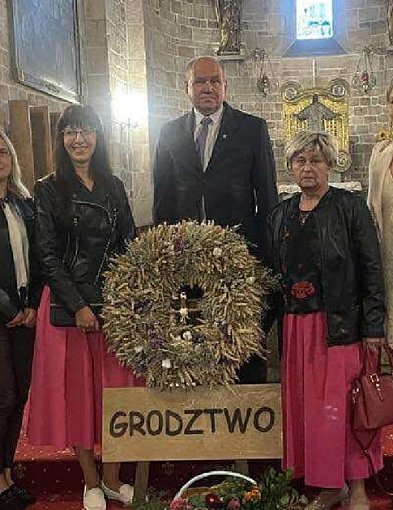 Msza Dożynkowa w Kolegiacie za Sołectwo Grodztwo-45707