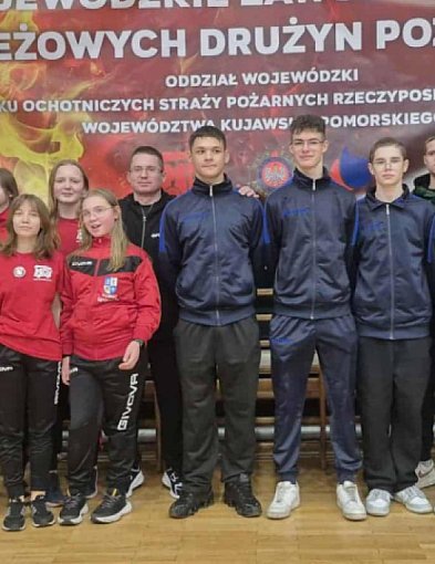 Młodzieżowa Drużyna Pożarnicza z Woli Wapowskiej zwycięża w zawodach wojewódzkich-47636