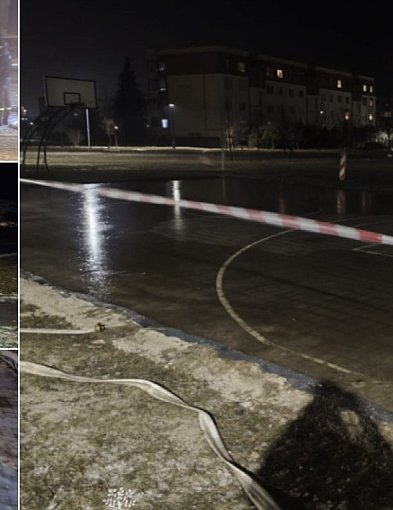 Tymczasowa ślizgawka na Osiedlu Zagople już jest!