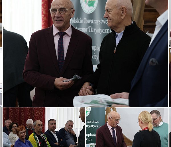 PTTK Kruszwica: Nagrody i wyróżnienia dla członków w Pałacu w Kobylnikach [FOTO]-46776